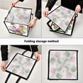 thumbnail image 4 of Home Organizer Foldable Fabric Storage Bin With Handle Floral, 4 of 7