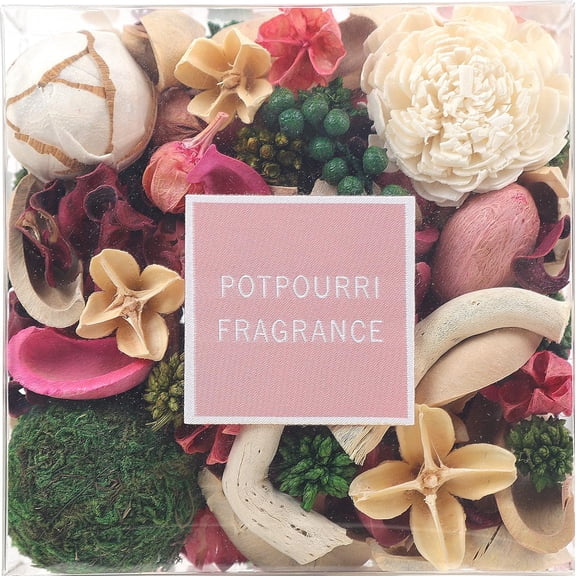 Valentines Potpourri Bowl Filler, Rose Scented Potpourri Dried Flower,Decorative Vase Filler, Home Fragrance Sachet,Bathroom Decor,14 Oz(Blush Pink)