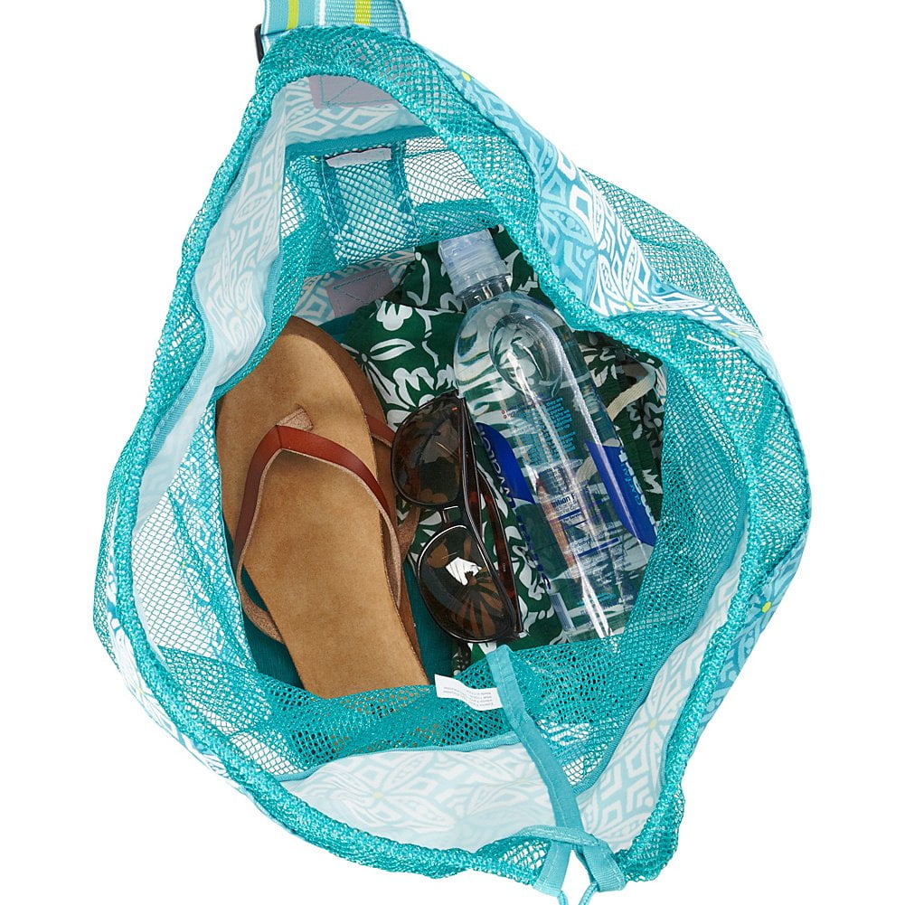 All For Color Mesh Sling Bag (Indigo Batik)