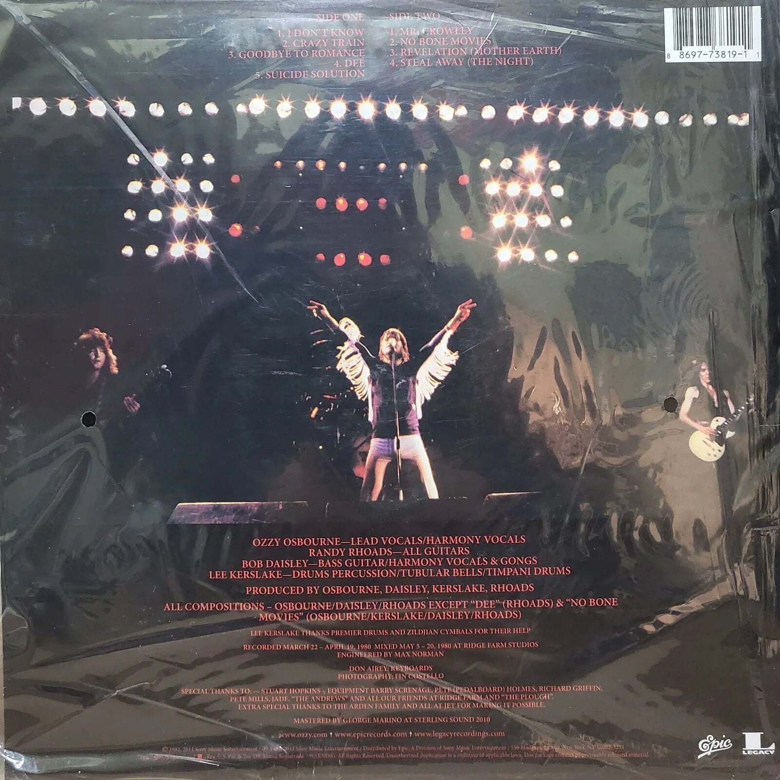 Blizzard LP/ OZZY OSBOURNE / BLIZZARD OF OZZ / オジー・オズボーン