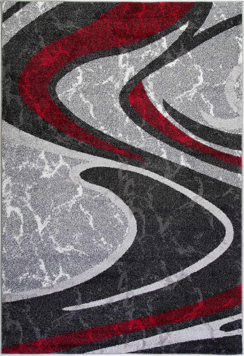 Ladole Rugs Innovative Boston Collection Spirals Abstract Pattern Area