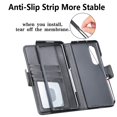thumbnail image 5 of TECH CIRCLE for Samsung Galaxy Z Fold 4 Case, PU Leather Wallet Flip Book Case with S Pen Holder Kickstand RFID Blocking Credit Card Holder Shock-Absorbing Protective Case, Black, 5 of 10