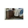thumbnail image 5 of A-America Westlake 3 Drawer Transitional Solid Wood Nightstand in Cherry Brown, 5 of 6