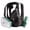 Green, variant on Xinyat Full Facepiece Reusable Respirator 6800, NIOSH, Large Lens, ANSI High Impact Eye Protection, Silicone Face Seal, Four-Point Harness, Comfortable Fit, Dust