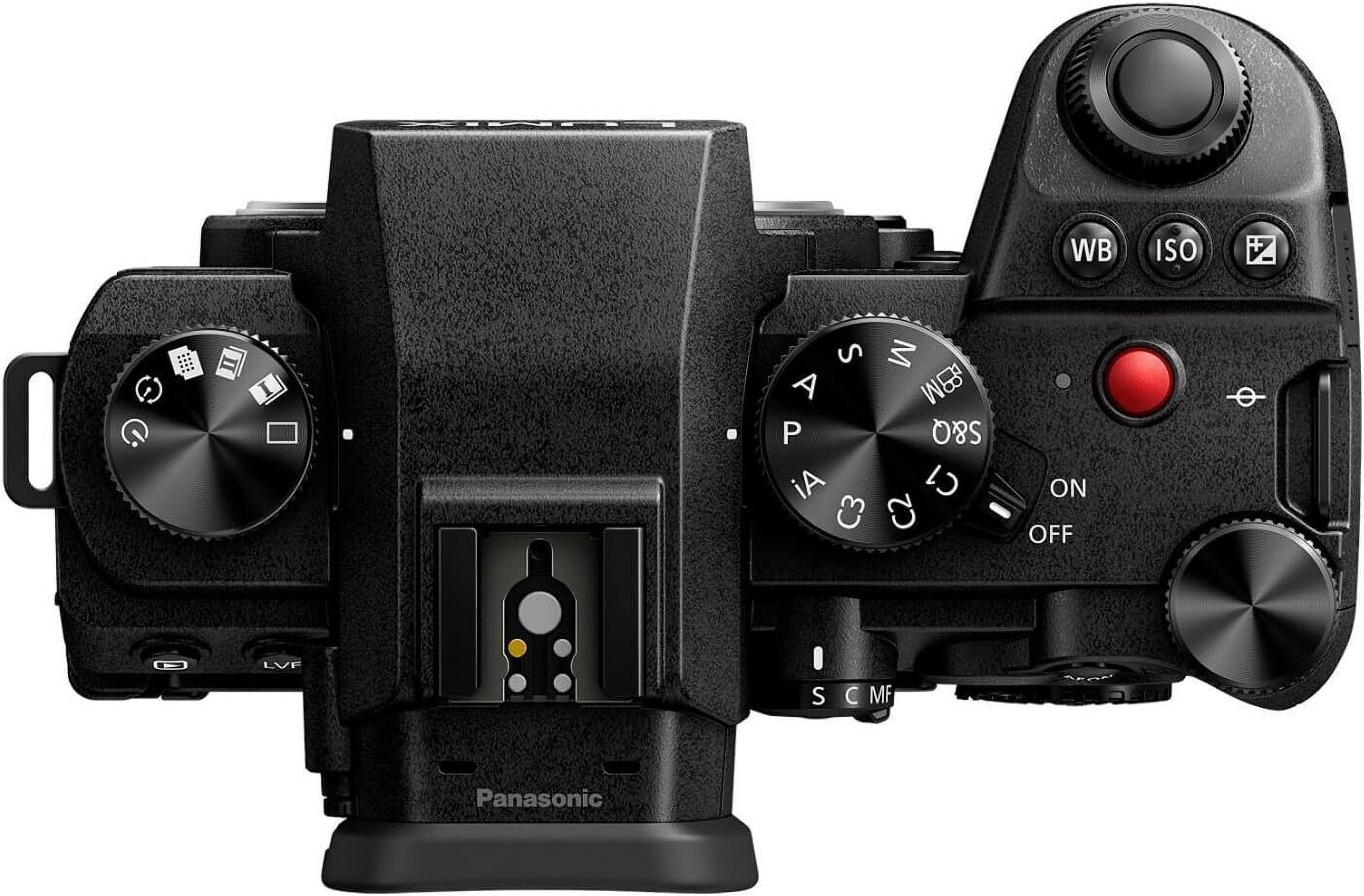 Panasonic LUMIX S5II Hybrid 24.2MP FF Mirrorless Camera with 20