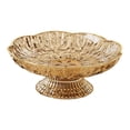 thumbnail image 4 of simhoa Decorative Pedestal Bowl Vegetable Holder Dining Room Organizer Fruit Basket Gold, 4 of 7