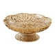 thumbnail image 4 of Cesta de frutas, centro de mesa para pan, contenedor para verduras con orificio de drenaje Oro, 4 of 7