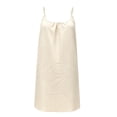 thumbnail image 6 of Bovxnpu Womens Nightgowns Sleepshirts Nightshirts Pajama Dress Spaghetti Strap Backless Loose Midi Night Dress Sleepwear, 6 of 8