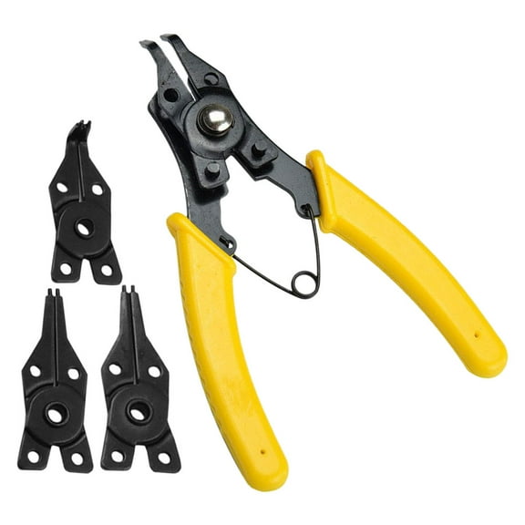 Multifunctional Circlip Pliers Spring Loaded Pliers for Removing CirClips Assortment Circlip Pliers Straight Pliers