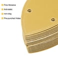 thumbnail image 5 of Uxcell 5 Holes 5.5-in 240 Grits Aluminum Oxide Fine Abrasive Triangle Sandpaper Flocking Backed 20 Pack, 5 of 6
