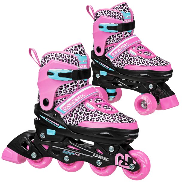 Roller Derby Girls 2in1 Roller/Inline Skates