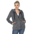 thumbnail image 2 of White Mark Women's Hooded Sherpa Jacket, 2 of 8