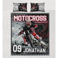 thumbnail image 1 of Maxcorners Motocross 2 Ensemble de Literie Personnalisé, 1 of 5