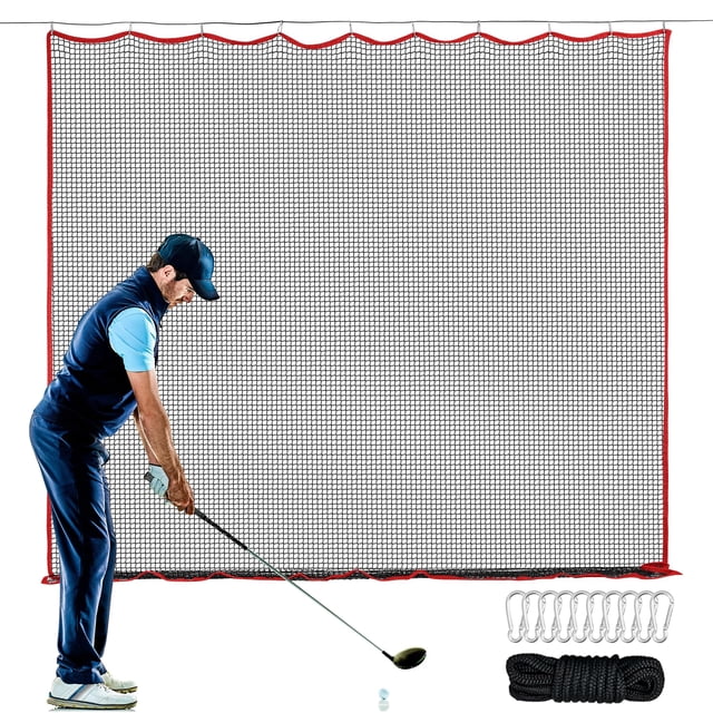 Red deportiva FRANKTECH Red de golf de 3 x 3 m, 10 pies, 15 pies, 20 pies