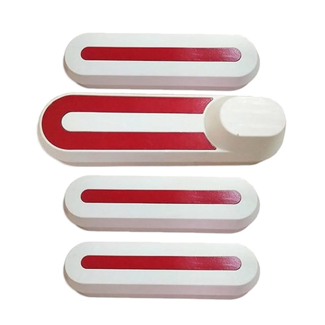 Tapa de buje de rueda de scooter, cubiertas de rueda trasera reflectantes, lado de rueda trasera decorativa Blanco Cola Cubierta de cubos de rueda de scooter