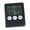 Black, variant on Digital Stopwatch and Countdown Timer with Magnetic Bottom for Fitness, Exercise, Kitchen, and Classroom, Made of ABS