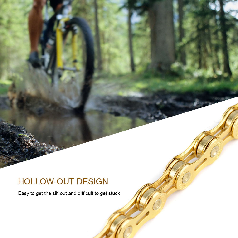 Ultralight Hollow-Out Chain 11 Speed Replacement Parts for Fixed Gear Road Bikes  Bicycles Bicycle Chain