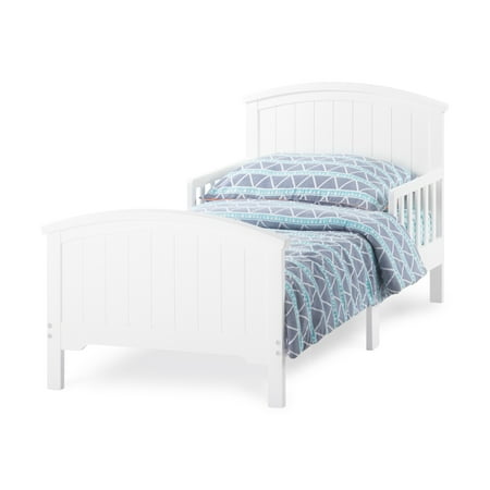 UPC: 0849801010418 | Forever Eclectic Hampton Toddler Bed with Rails Matte White