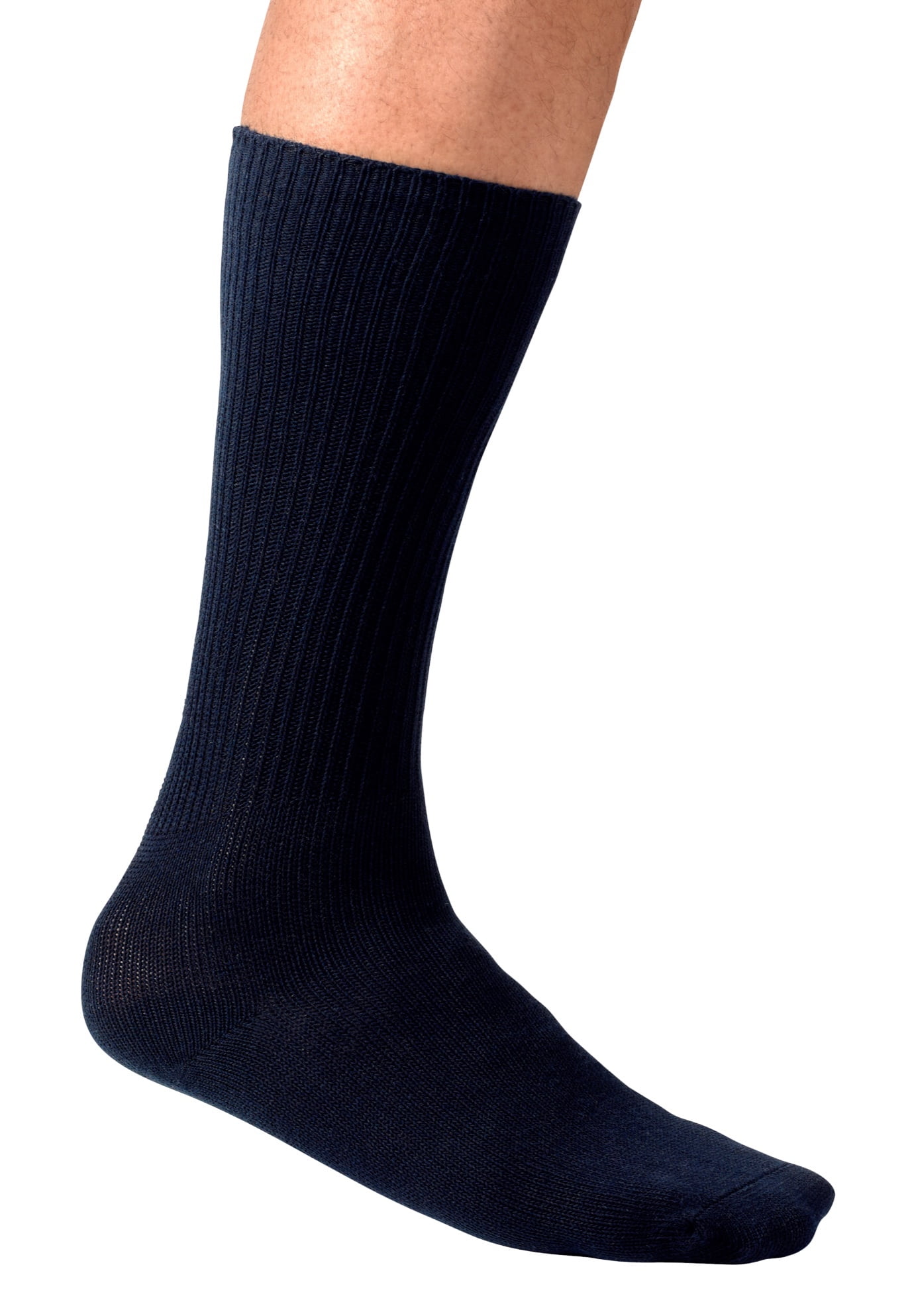 Kingsize KingSize Men's Big & Tall Diabetic OverTheCalf Socks Big