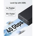 thumbnail image 3 of Anker 568 USB-C Docking Station (11-in-1, USB4), Up to 100W Charging for Laptop, 3 of 6
