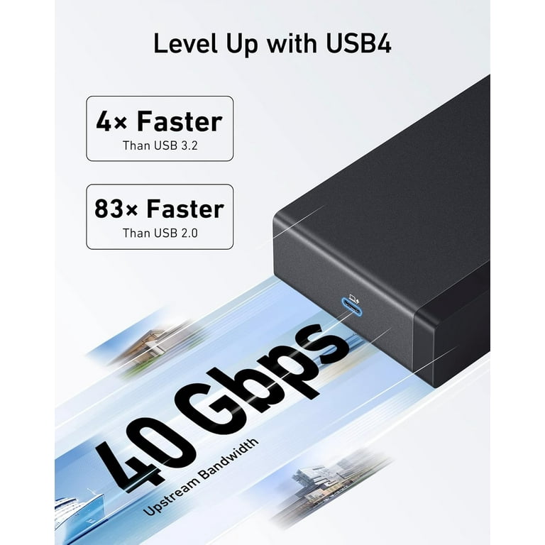 Anker 568 USB-C Docking Station (11-in-1, USB4), Up to 100W