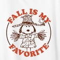 thumbnail image 3 of Peanuts - Fall Is My Favorite - Women's Short Sleeve Graphic T-Shirt, 3 of 6