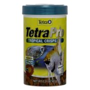 Aquatics TetraPRO 77072-00 Tropical Crisps Fish Food 2.37 oz Canister