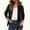 Blazer-Black, variant on Suede Blazer Women Lightweight Lapel Collar Ruched Sleeve Open Front Work Office Jacket Blazers Loose Casual Long Sleeve Business Suit Jackets Fall Fashion Thick Outerwear