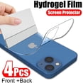 thumbnail image 1 of Película de hidrogel para IPhone 12 13 Pro Max Mini protectores de pantalla para IPhone 11 14 Pro XS Max XR X 6 7 8 Plus SE Película trasera sin vidrio Dengxun unisex, 1 of 1