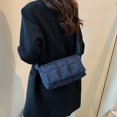 thumbnail image 3 of Fashion Women Nylon Shoulder Bag Simple Design Space Padded Messenger Bag Elegant Solid Color Handbag, 3 of 6