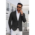 thumbnail image 3 of COOFANDY Men's Casual Blazer Lightweight Sport Coat One Button Suit Jacket, 3 of 6