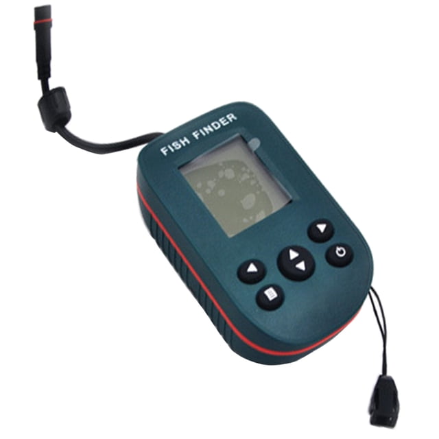 Buscador de peces 100m Buscador Localizador de Peces LCD Pantalla Cable Pesca Ubicación Aproximada Pesca Manejo Apoyo