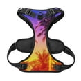 thumbnail image 5 of Picia Palm Trees at Sunset No-Pull Dog Harness Reflective Front Clip Vest with Handle,Step-in Air Dog Harness,Adjustable 2 Metal Rings 4 Buckles,Easy to Put on & Take Off X-Large, 5 of 9