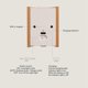 thumbnail image 3 of 2 Pack Smart Hallway Night Lights with Wooden Motion Sensor, USB Rechargeable, Magnetic, LED, 3 of 4