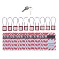 thumbnail image 2 of Câble Lockout Tagout, Verrouillage Électrique en Acier Inoxydable, Matériau PVC, Cylindre, Verrouillage Électrique avec Clé, 2 of 8