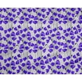 thumbnail image 4 of oneOone Polyester Lycra Purple Fabric Florals Sewing Material Print Fabric By The Yard 56 Inch Wide, 4 of 4