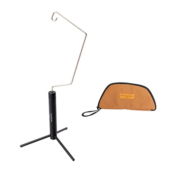 Support de Lampe Détachable en Alliage d'Aluminium Léger Portable Facile à Construire avec Trépied Accessoires de Camping