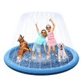 thumbnail image 1 of YAUNGEL Splash Pad for Dogs, 67in Non-Slip Splash Pad 0.55mm Thickened Durable and Foldable Dog Pool Inflatable Summer Outdoor Water Play M, 1 of 6