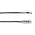 thumbnail image 2 of Black Box Slim-Net Cat.6 Patch UTP Network Cable 7 ft Black, 2 of 3