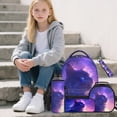 thumbnail image 2 of Jeiento Galaxy Backpack Set of 5 Cat 17 Inch Adjustable Padded Straps Backpack with Lunch Box Pencil Pouch for 9-12 Years Old Kids Middle School School Supply Set, 2 of 7
