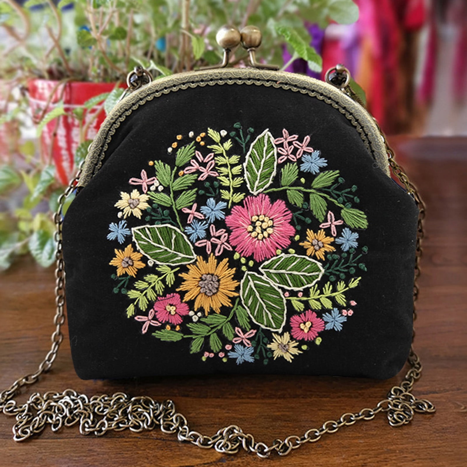 Broderie sur sac sale