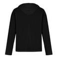 thumbnail image 5 of AherBiu Hoodies For Men Fleece Lined Drawstring Sweatshirts With Pockets Fall Winter Warm Solid Color Casual Workout Pullovers, 5 of 5