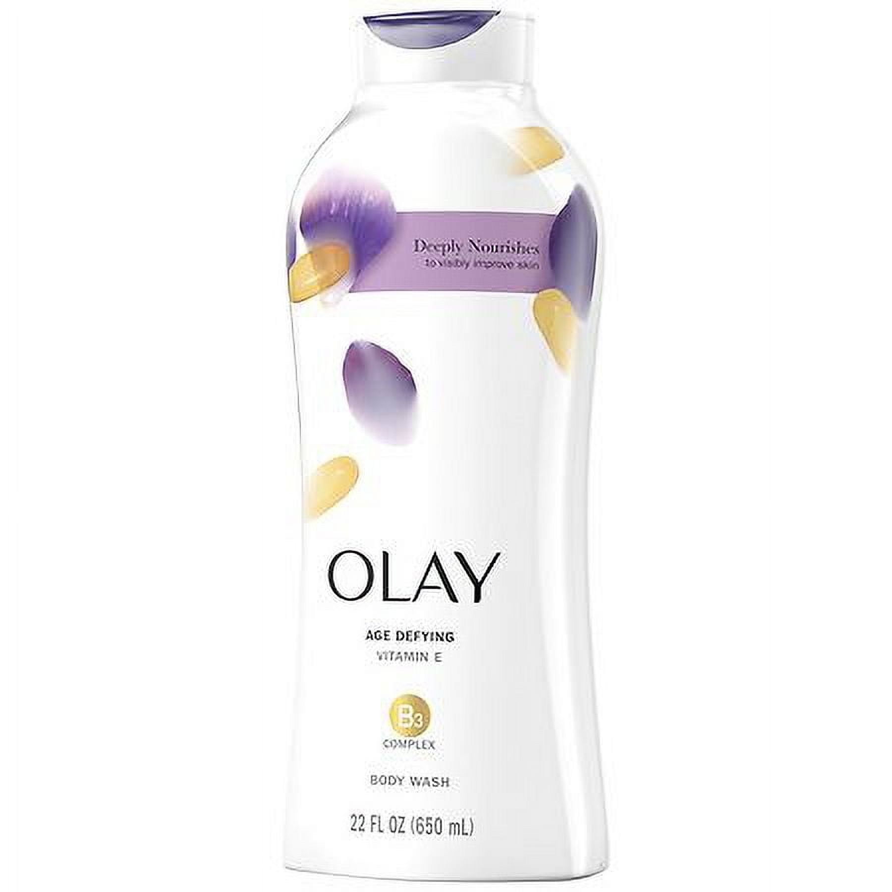 Olay Age Defying Body Wash with Vitamin E Unscented 22.0 fl oz