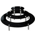 thumbnail image 1 of Acrylic Cake Display Stand Cupcake Shelf Multilayer Round Dessert Holder Black, 1 of 9