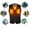 black, variant on Vadktai Heated Vest for Men Women, Ultra Thin Carbon Fiber, Heated Jacket for Winter Outdoor, USB Rechargeable, S