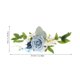 thumbnail image 5 of Greenadscape Ramo De Flores Artificiales Para Bodas Con Hojas Tropicales En Satén Y PU, 5 of 6