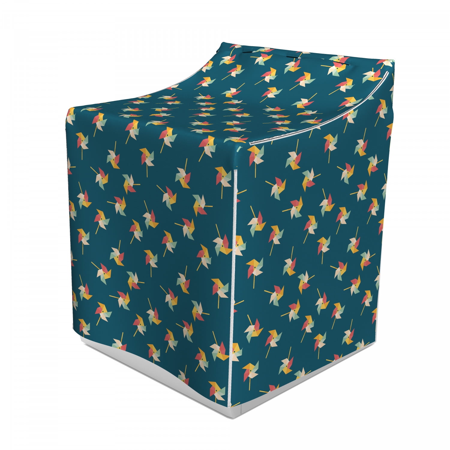 Pinwheel Washer Cover, Pinwheel in Graphic Pattern Playroom Summer Fun ...