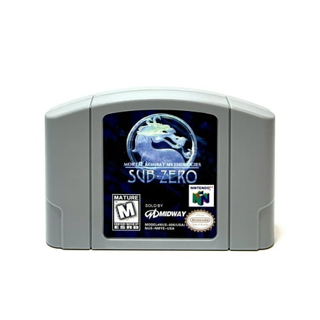 Mortal Kombat Mythologies: Sub-Zero Game Cartridge for N64 64 Bit NTSC (US/Canada)
