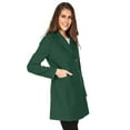 thumbnail image 5 of Haute Edition Women's Double Breasted Wool Blend Peacoat Winter Jacket Coat, 5 of 6