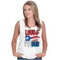 thumbnail image 3 of Puerto Rico Nuyorican Proud Borinquen Plus Size Graphic Tank Top Brisco Brands 3X, 3 of 5